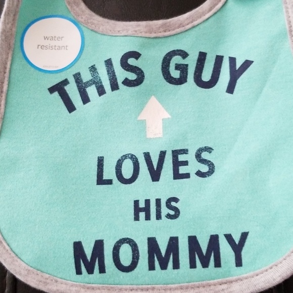 ORGANIC  BAMBOO BABY BLISS NURSING PADS PLUS 2 BIB - Picture 4 of 4